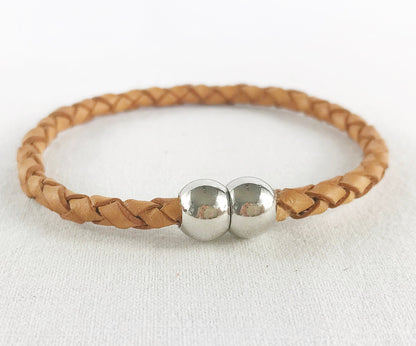 RALPH Leather Bracelet | Unisex Boho Style | Magnetic Clasp